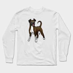 Dog - Boxer - Natural Brindle Long Sleeve T-Shirt